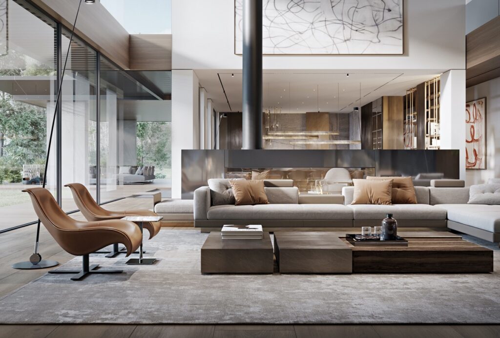 Nhà hiện đại công nghệ cao