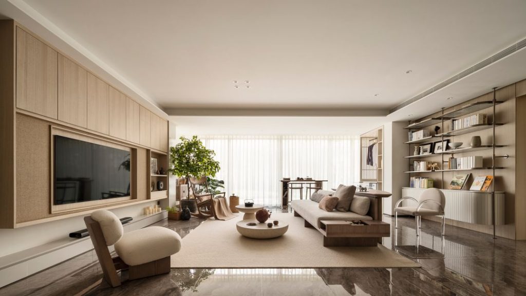 Không gian nội thất phong cách Scandinavian mang đến cảm giác thư giãn và nhẹ nhàng.