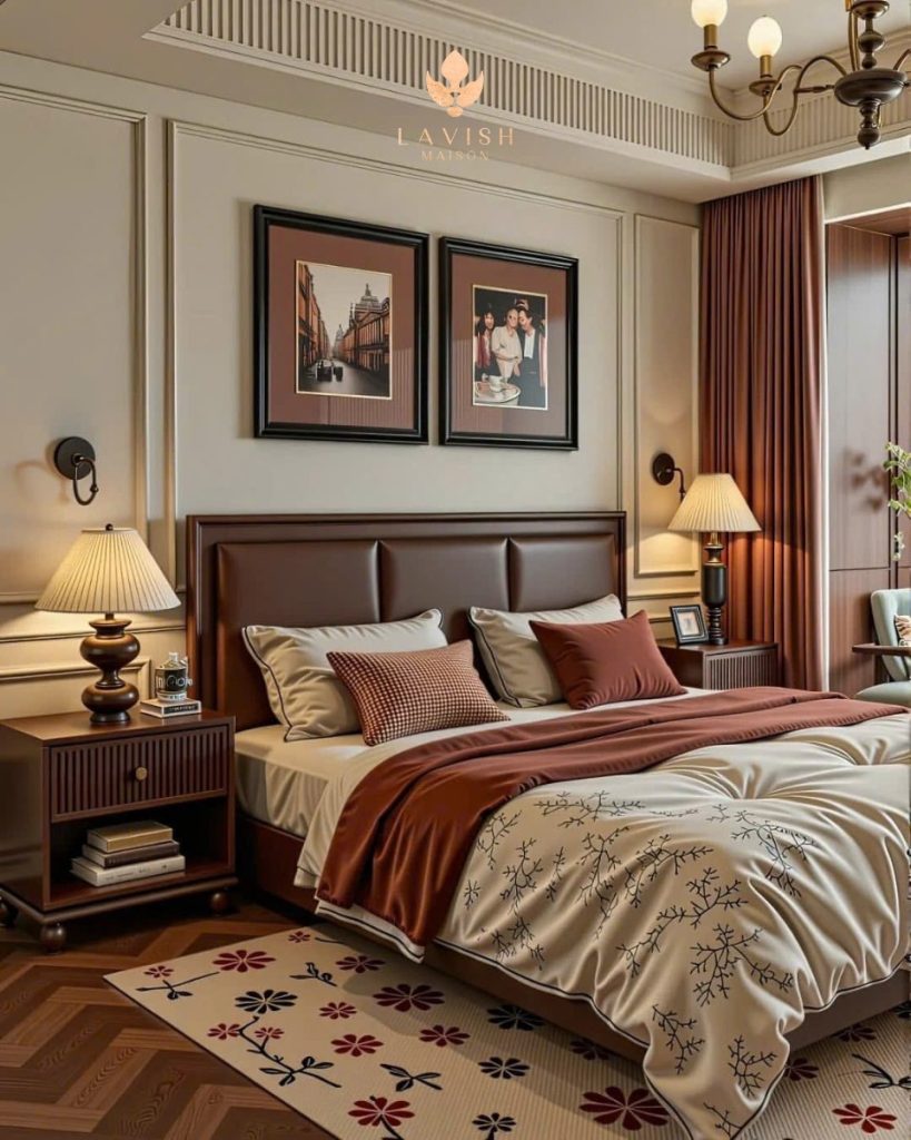 Thiết kế nội thất Modern Classic 2025 cho phòng ngủ